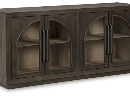 Dreley - Grayish Brown - Accent Cabinet For Cheap