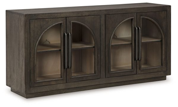 Dreley - Grayish Brown - Accent Cabinet For Cheap