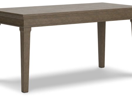 Janismore - Weathered Gray - Home Office Desk Online Hot Sale