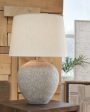 Dreward - Distressed Gray - Paper Table Lamp on Sale