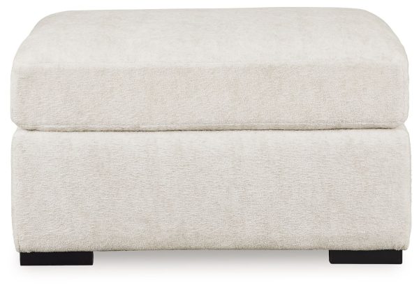 Chessington - Ivory - Oversized Accent Ottoman Cheap