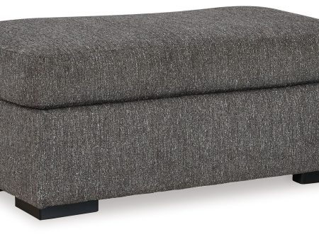 Gardiner - Pewter - Ottoman Online now