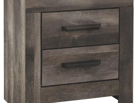 Wynnlow - Gray - Two Drawer Night Stand Online now