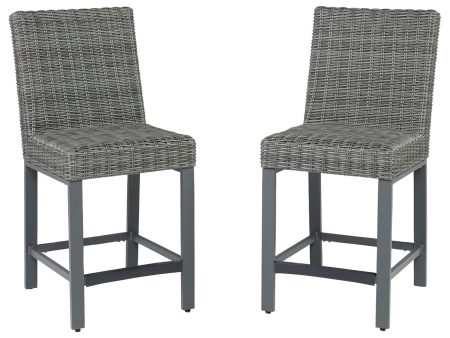 Palazzo - Gray - Tall Barstool (Set of 2) Online now