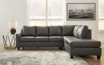 Valderno - Fog - 2-Piece Sectional With Raf Corner Chaise Fashion