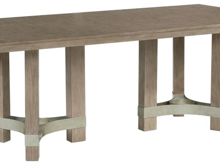 Chrestner - Gray - Rectangular Dining Room Table Online