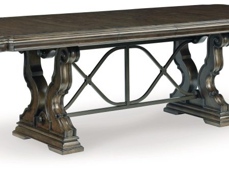 Maylee - Dark Brown - Dining Extension Table Hot on Sale