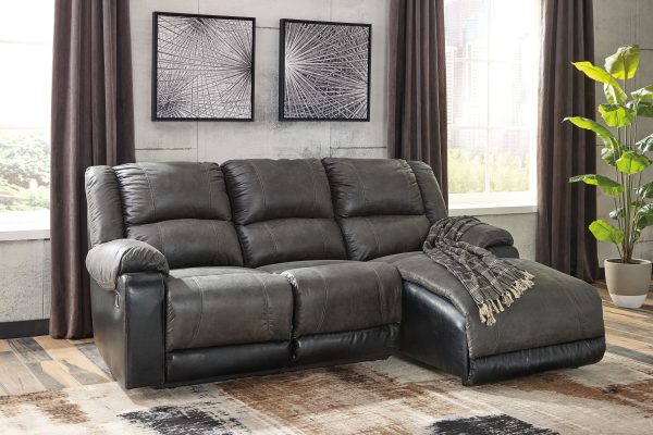 Nantahala - Reclining Sectional With Chaise For Discount