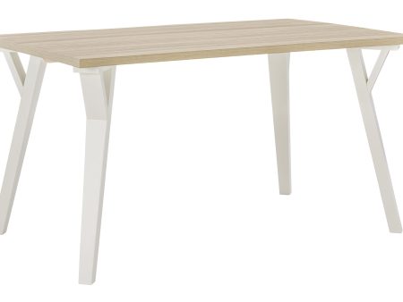 Grannen - White - Rectangular Dining Room Table For Cheap