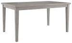 Parellen - Gray - Rectangular Dining Room Table Supply