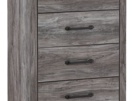 Bronyan - Dark Gray - Four Drawer Chest For Cheap