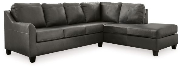 Valderno - Fog - 2-Piece Sectional With Raf Corner Chaise Fashion