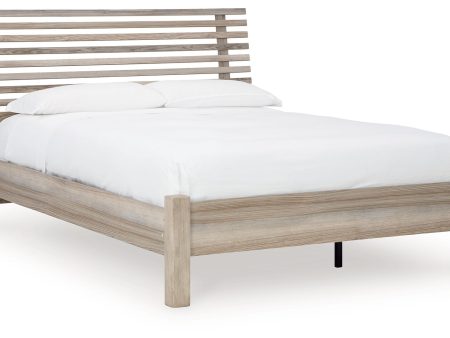 Hasbrick - Slat Panel Bed Online now