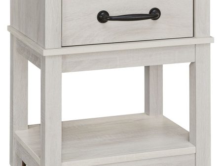 Dorrinson - White - One Drawer Night Stand Fashion