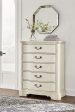 Arlendyne - Antique White - Five Drawer Chest Online Sale