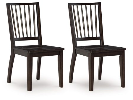 Charterton - Brown - Dining Room Side Chair (Set of 2) Fashion