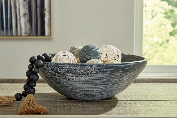 Meadie - Distressed Blue - Bowl Hot on Sale