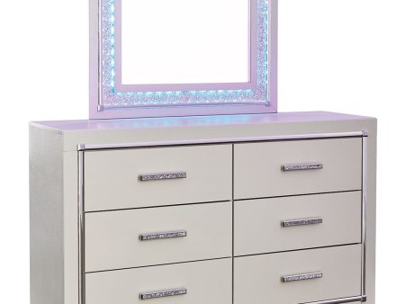 Zyniden - Silver - Dresser And Mirror Cheap