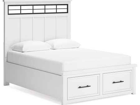 Ashbryn - Panel Storage Bed Online