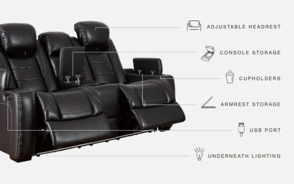 Party Time - Power Reclining Loveseat Online