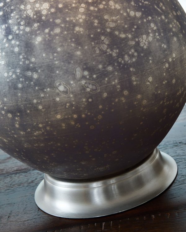 Bluacy - Antique Gray - Glass Table Lamp Online Sale