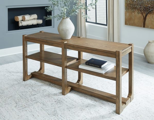 Cabalynn - Light Brown - Sofa Table Online now