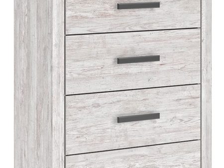 Cayboni - Whitewash - Five Drawer Chest Online