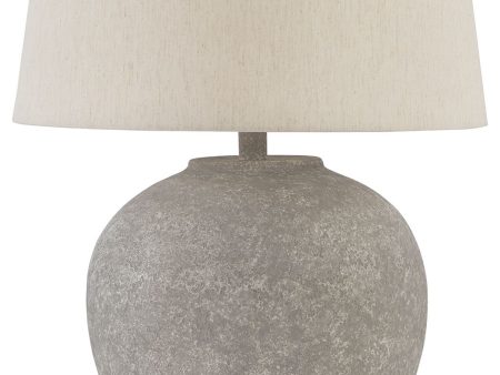 Dreward - Distressed Gray - Paper Table Lamp on Sale