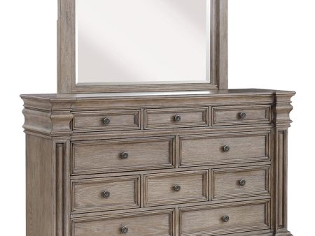 Blairhurst - Light Grayish Brown - Dresser And Mirror Hot on Sale