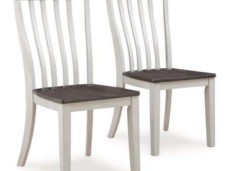 Darborn - Gray   Brown - Dining Room Side Chair (Set of 2) Online now