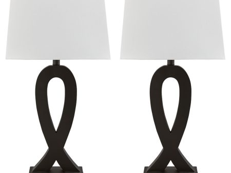 Markellton - Black - Poly Table Lamp (Set of 2) Hot on Sale