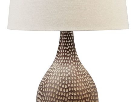 Laelman - Brown   Gray - Poly Table Lamp (Set of 2) Discount