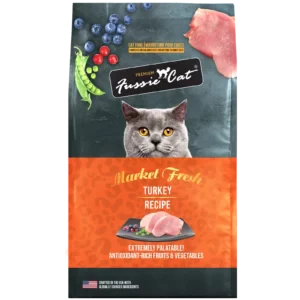 Fussie Cat Market Fresh Grain Free Turkey Recipe Dry Cat Food (10-lb) Hot on Sale