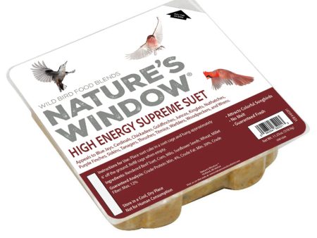 Nature’s Window High Energy Supreme Suet Fashion