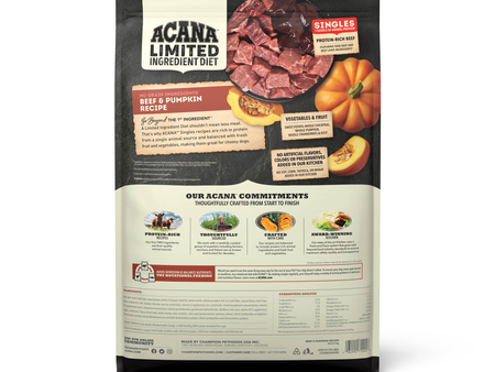 ACANA Singles Beef & Pumpkin Recipe Dry Dog Food Online