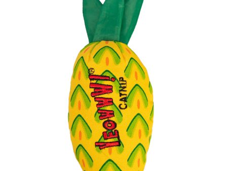 Yeowww! Pineapple Catnip Toy (Yellow) Cheap