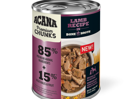 ACANA Premium Chunks Lamb Recipe in Bone Broth Online