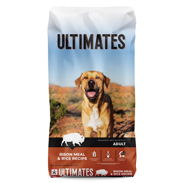 Ultimates Bison Meal & Rice For Adult Dogs Online