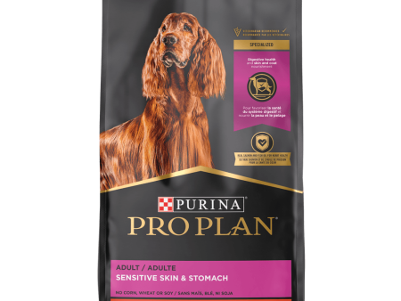 Purina Pro Plan Adult Sensitive Skin & Stomach Salmon & Rice Formula Dry Dog Food on Sale