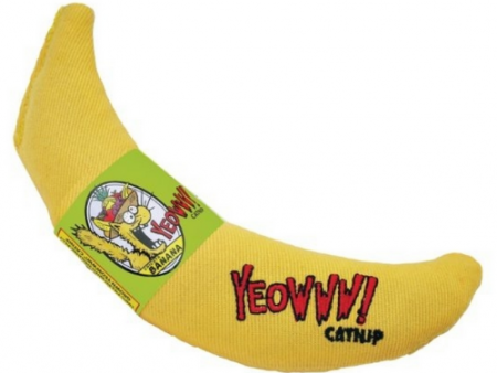 Yeowww! Banana Catnip Cat Toy For Cheap