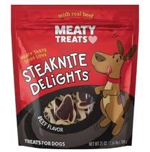 Sunshine Mills Steaknite Delites Gourmet Meaty Treats for Dogs Discount